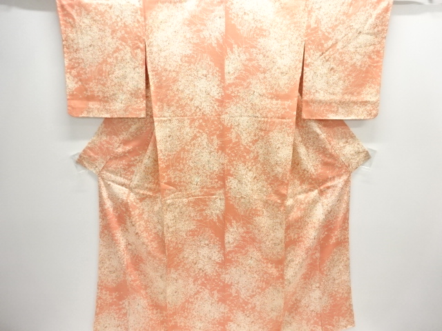JAPANESE KIMONO / GRASS LEAF PATTERN KOMON